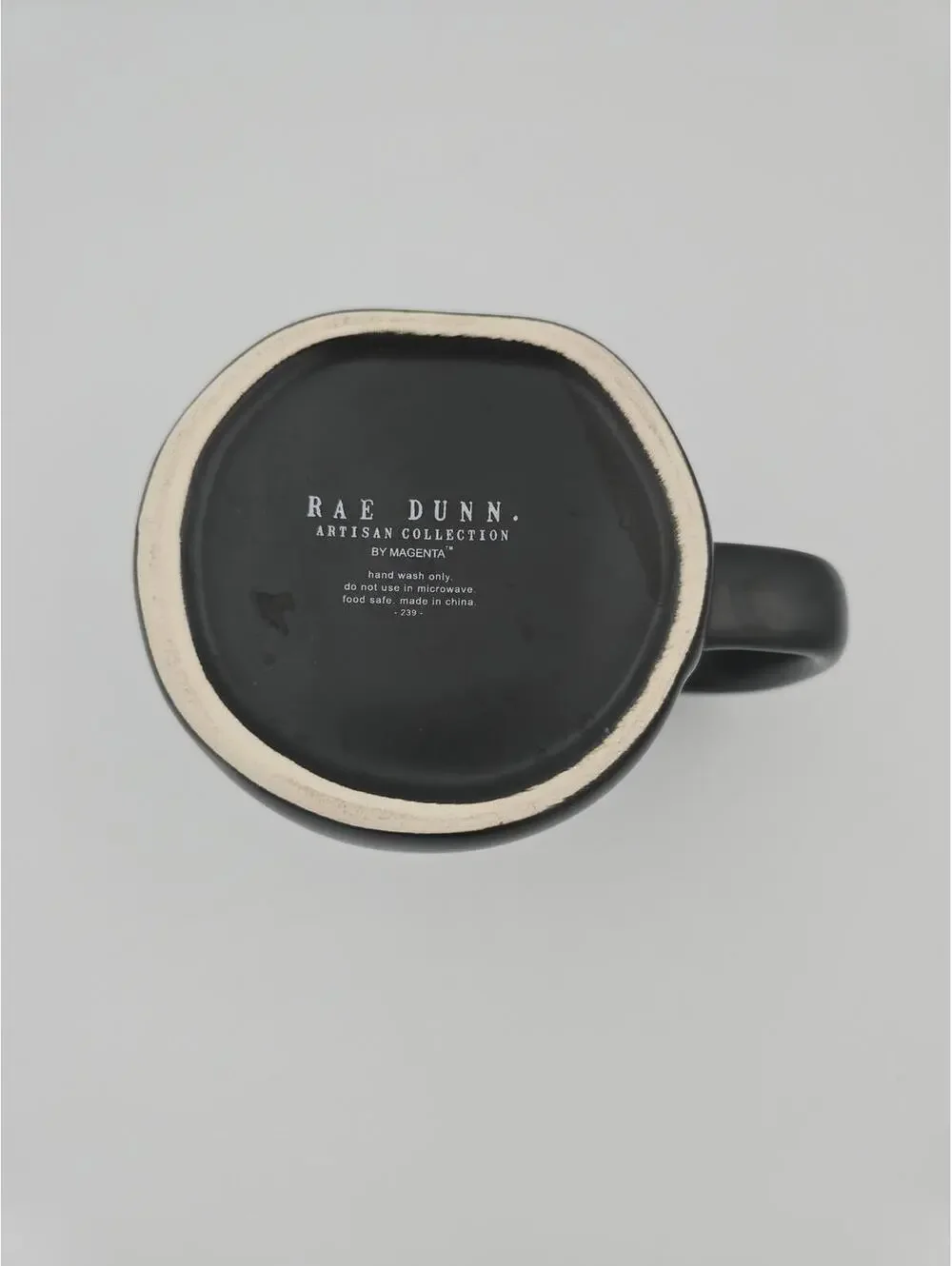 Rae Dunn Black Gemini Zodiac Sign Mug